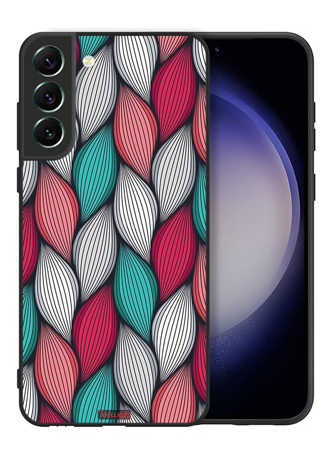 Tolwak Samsung Galaxy S21 Plus 5G Protective Case Cover Feather Pattern - Image 2