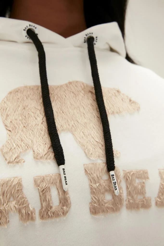 Bad Bear Frost Women's Hoodie White Sweatshirt