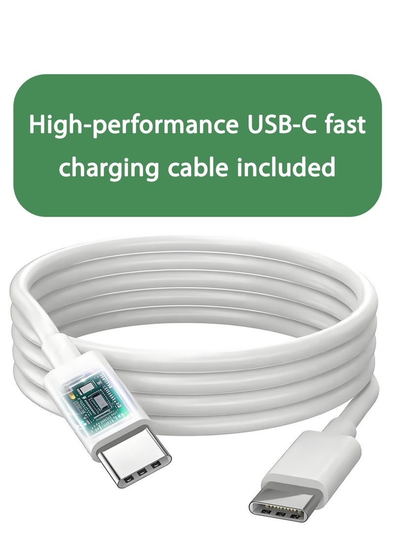 35W Fast Charger Adapter for iPhone 16/16 pro/15/15 pro max - Double Port USB C+A Wall Charger Adapter Set with USB C Cable Compatible with iPhone 16/16 pro/15/15 pro max/14/14 Pro/14 Pro Max/13/12/SE2020/11/XR/XS Max/X/iPad & Android Devices