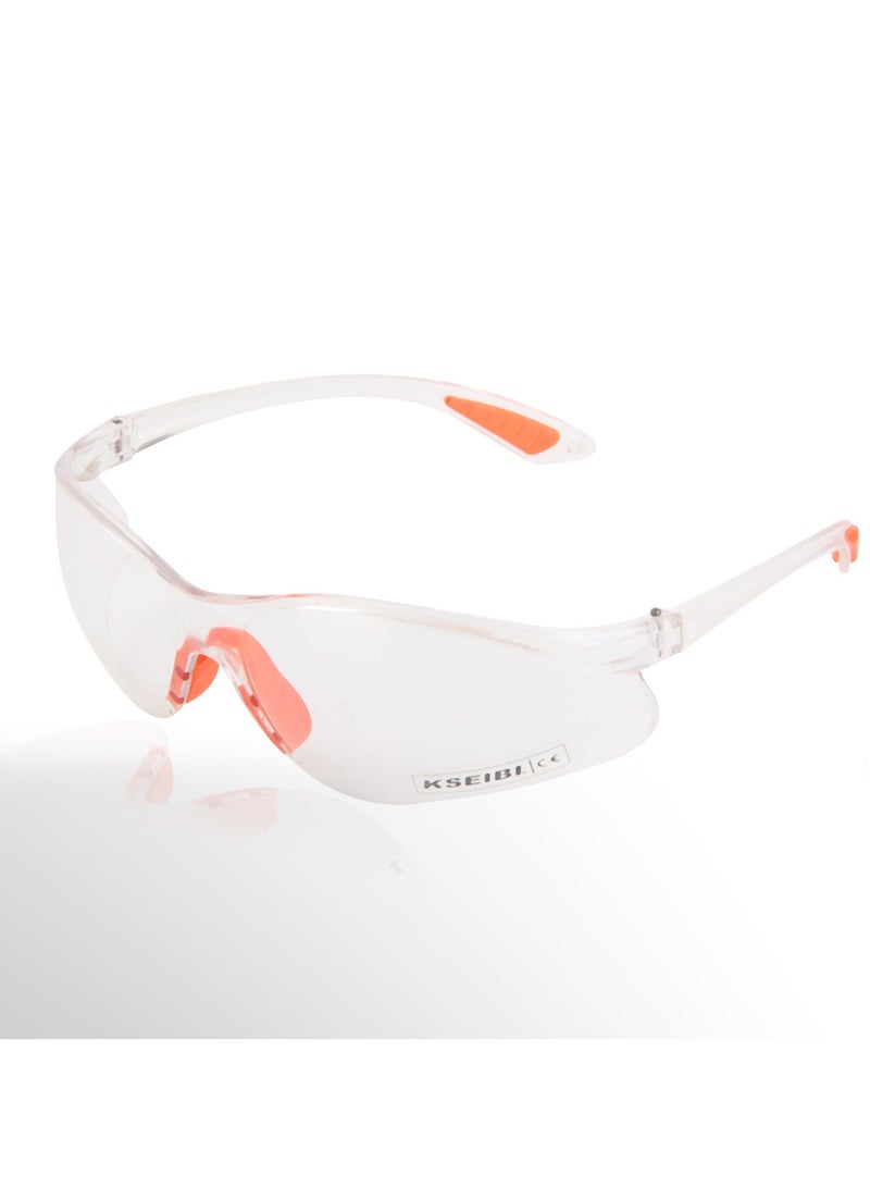 KSEIBI Safety Glasses / Alair, Clear, PE, Scratch Resistant, Clear Lens, Protective Eyewear, to Provide Eye Protection in Various Work or Recreational. - Image 1