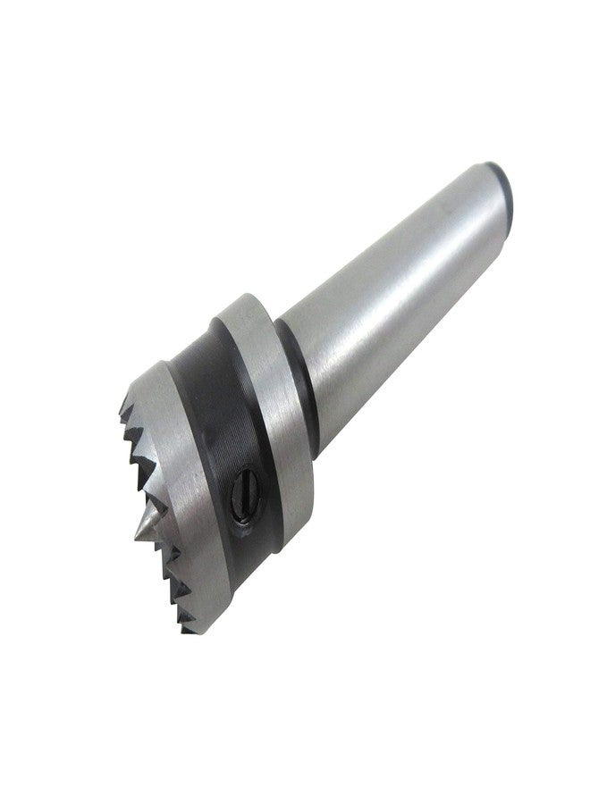 Taytools 605005 1 Inch Diameter Multitooth Drive Center Spring-Loaded Point Morse 2 Taper MT2 - Image 1