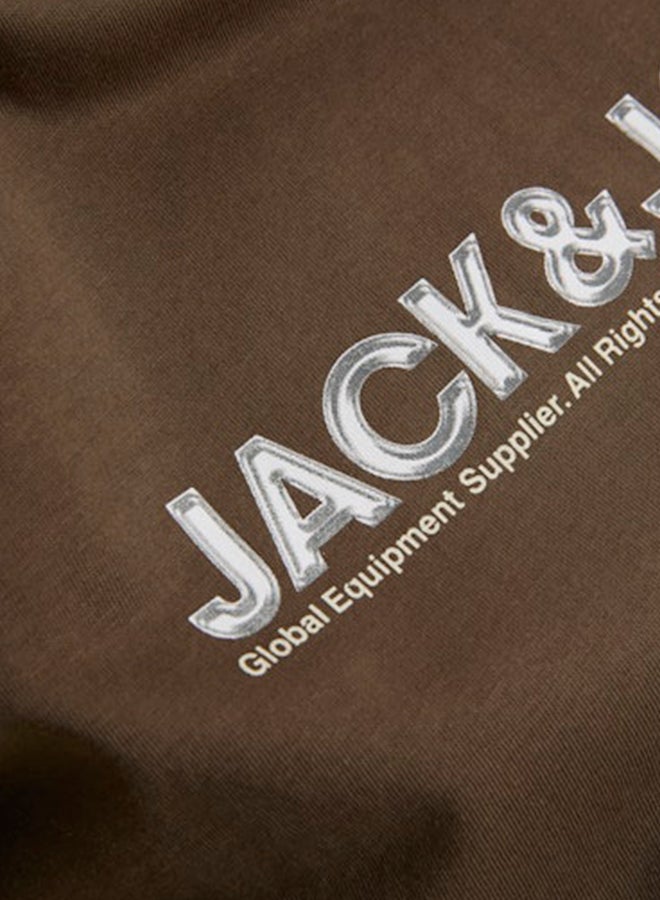 JACK & JONES JACK & JONES Mens Dynamic Branding Tee Crew Neck  - Image 2