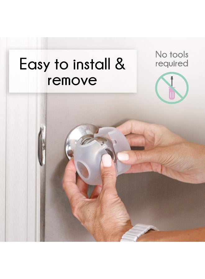 Little Chicks Baby Safety Door Knob Covers - 3 Count (Pack of 1) - Image 5