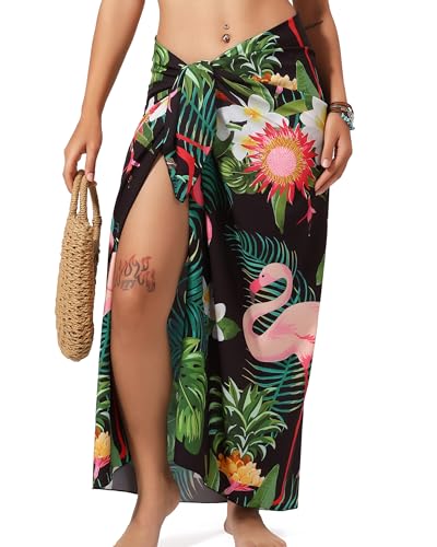 Rossopesca Women Beach Cover Up Boho Sarong Wraps for Womens Bikini Bathing Suit Swimsuit Swimwear Coverup Sarong Pareo - Image 1