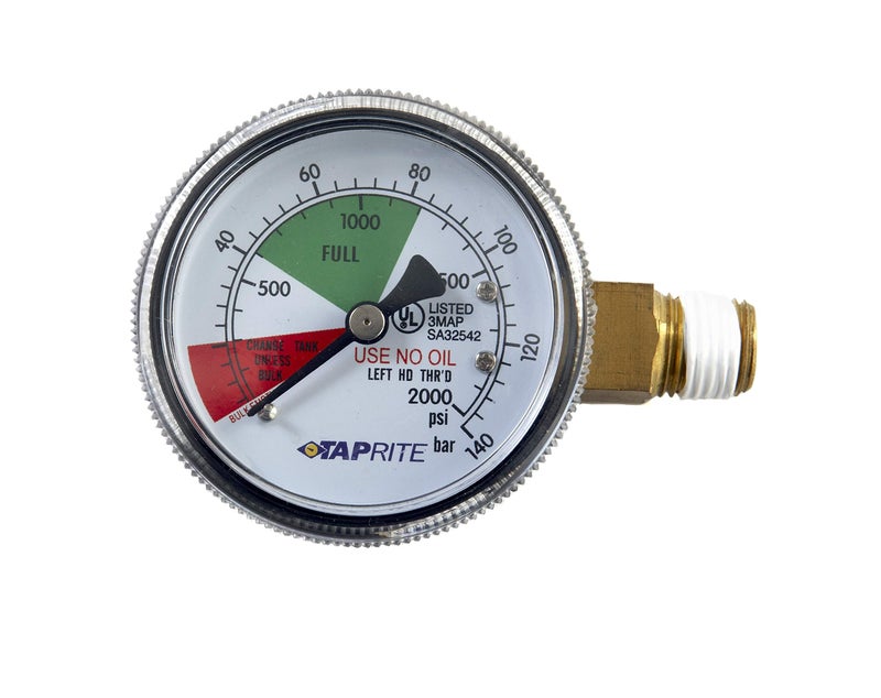 Taprite 12218 1 X co2 Dual Gauge Regulator - Image 2