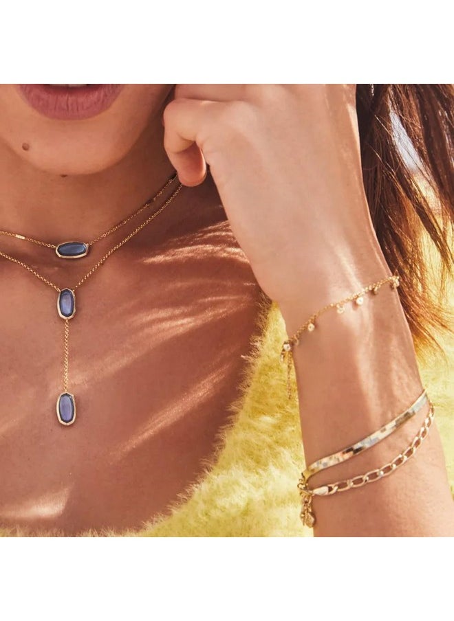 Kendra Scott Kendra Scott Kassie Set of 3 Chain Bracelets in 14k Gold-Plated Brass, Fashion Jewelry For Women  - Image 4