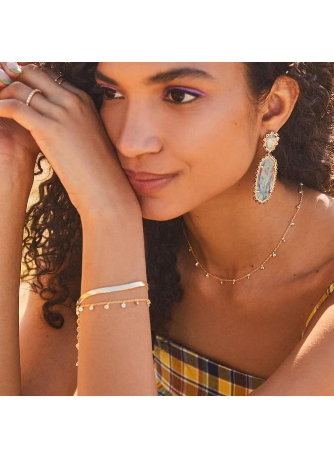 Kendra Scott Kendra Scott Kassie Set of 3 Chain Bracelets in 14k Gold-Plated Brass, Fashion Jewelry For Women  - Image 2