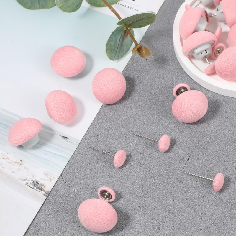 JIYIN 16Pcs Duvet Pin Duvet Clips, Pink Duvet Snaps Comforter Clips for Duvet Covers Hold on Duvet Button Fasteners Quilt Holder Cute Duvet Snaps Bedding Accessories for Curtains Quilts Cushions - Image 4