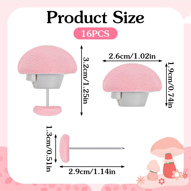 JIYIN 16Pcs Duvet Pin Duvet Clips, Pink Duvet Snaps Comforter Clips for Duvet Covers Hold on Duvet Button Fasteners Quilt Holder Cute Duvet Snaps Bedding Accessories for Curtains Quilts Cushions - Image 2
