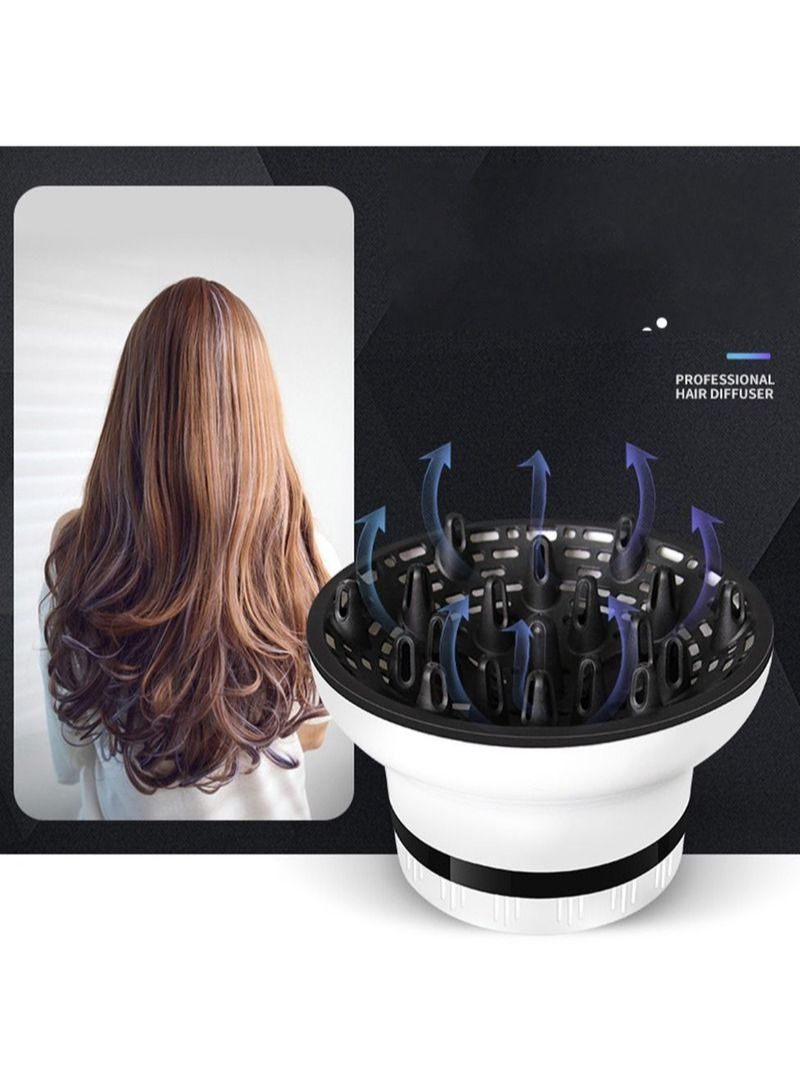 NIBEMINENT Hairdryer interface hood drying curly hair styling - Image 3