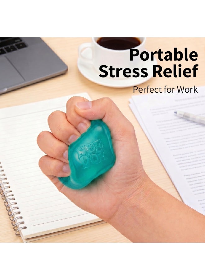 NeeDoh Sensory Stress Cube – High-Density Gel Filled Squishy Fidget Toy for Kids & Adults | Premium Matte Texture Stress Ball for Anxiety Relief & Autism Support | Durable Office Desk Decompression Accessory - Image 5
