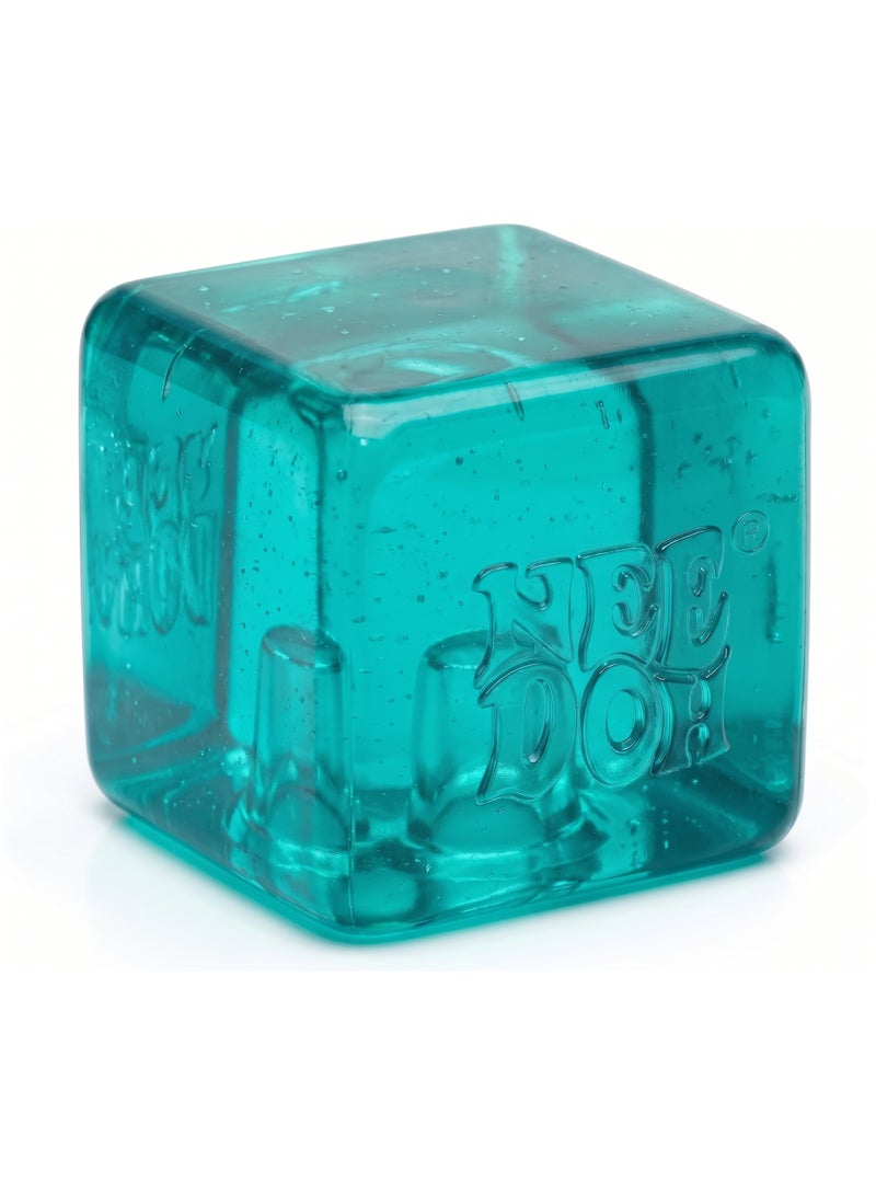 NeeDoh Sensory Stress Cube – High-Density Gel Filled Squishy Fidget Toy for Kids & Adults | Premium Matte Texture Stress Ball for Anxiety Relief & Autism Support | Durable Office Desk Decompression Accessory - Image 1