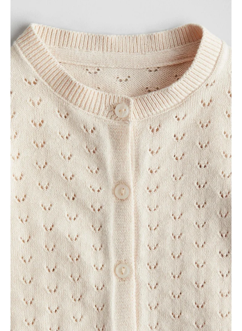 اتش اند ام Pointelle-knit cardigan