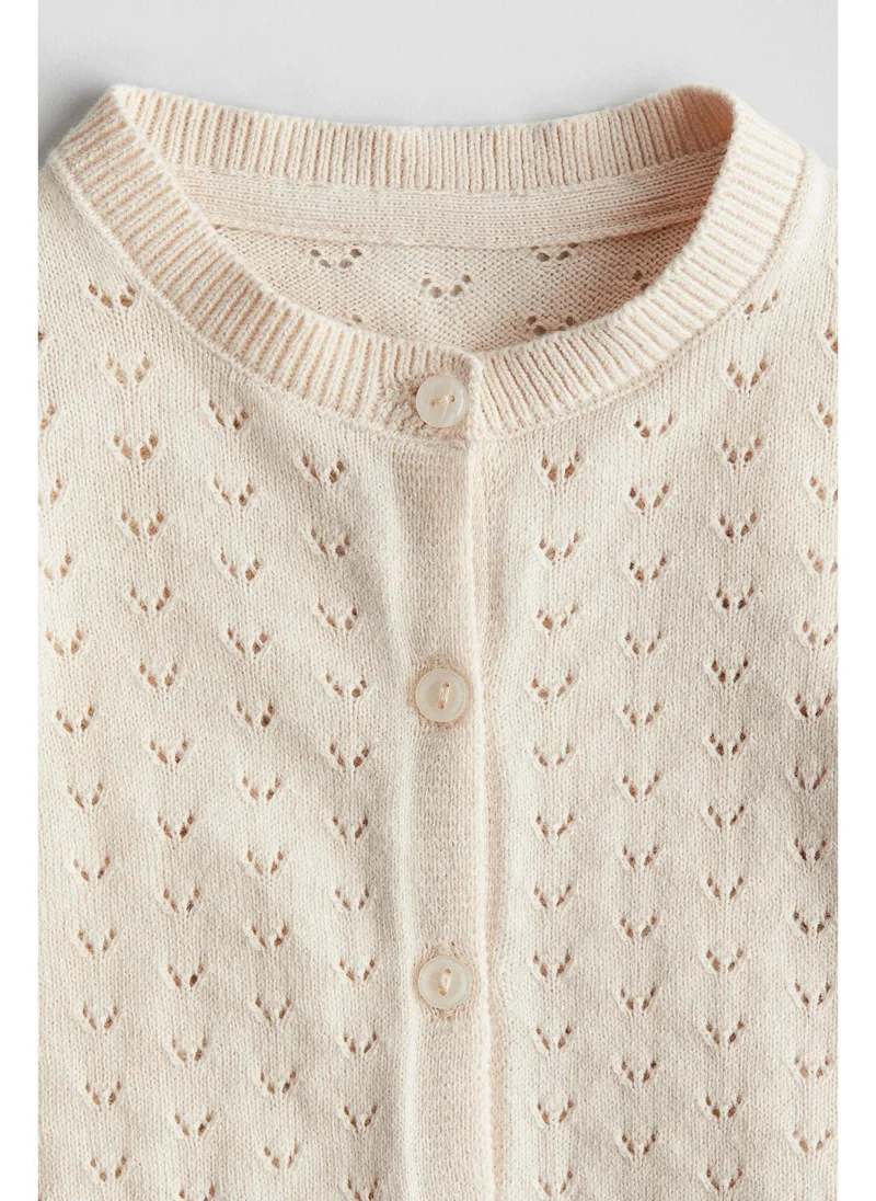 H&M Pointelle-knit cardigan
