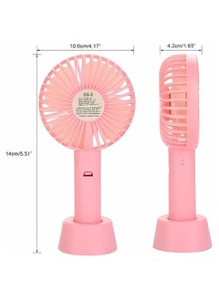 Panvil Portable Rechargeable Fan with Battery and Charger – Lightweight and Stylish Mini Fan for Pocket, Bag, Home, and Office – Compact Personal Cooling Solution for Travel, Work, and Daily Use (Color as per Stock)  - Image 5