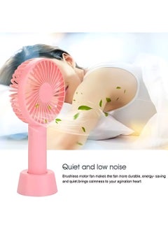 Panvil Portable Rechargeable Fan with Battery and Charger – Lightweight and Stylish Mini Fan for Pocket, Bag, Home, and Office – Compact Personal Cooling Solution for Travel, Work, and Daily Use (Color as per Stock)  - Image 4