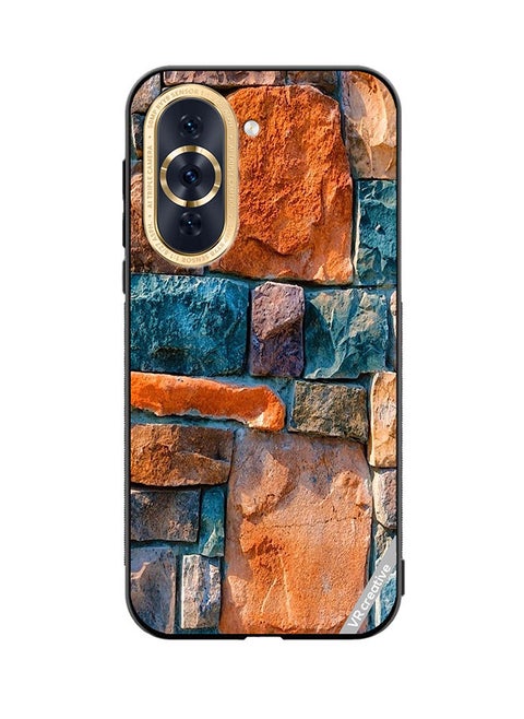 Protective Case Cover For Huawei Nova 10 Pro Abstract Stone Design Multicolour