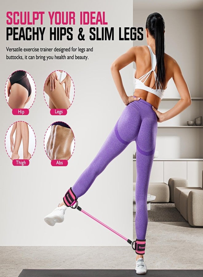 Ayombo Ankle Resistance Bands, Workout Equipment for Women, Ankle Resistance Bands with Cuffs, Leg and Glute Exercise Equipment, Enhance Your Strength and Sculpt Your Lower Body - Image 2