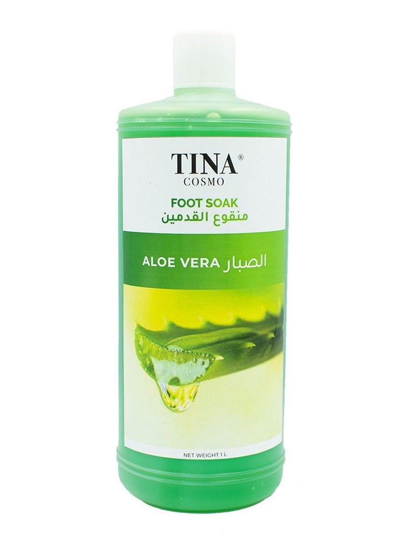Tina Cosmo Tina Cosmo Foot Soak Aloe Vera 1L  - Image 1