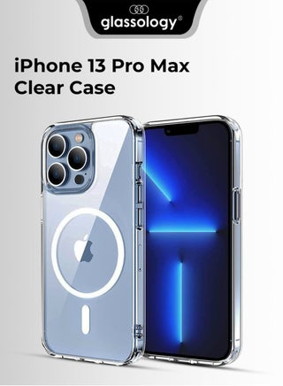 iPhone 13 Pro Max Magnetic Mag-Safe 6.7 Inch Case Clear TPU Transparent with Shock Absorption Proof Anti Scratch Resistant Bumper Protective Crystal Cover Design - pzsku/ZD770175A554C24794DF4Z/45/1744716793/f1d98c84-412b-4fb0-94be-77d94131639a