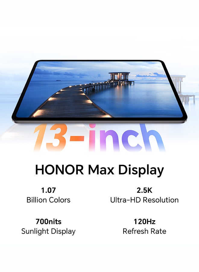Honor Pad X9b Max 13-Inch Grey 4GB RAM 128GB WiFi  - Middle East Version - Image 5