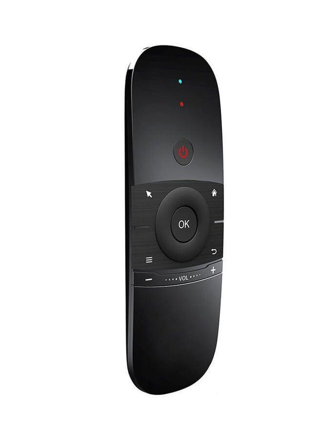 NIBEMINENT W1 Keyboard Mouse Wireless 2.4G Fly Air Dual Side Ir Remote Control Black - Image 1