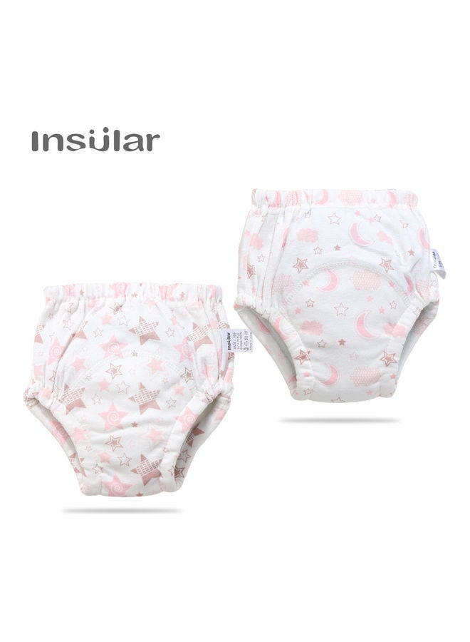 Pack Of 2 Printed 4 Layers Insular Training Pants - Image 1