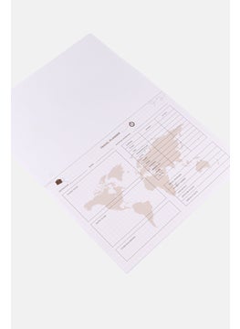 Muy Mucho Travel Planning 24,7 x 17,4cm, White  - Image 3