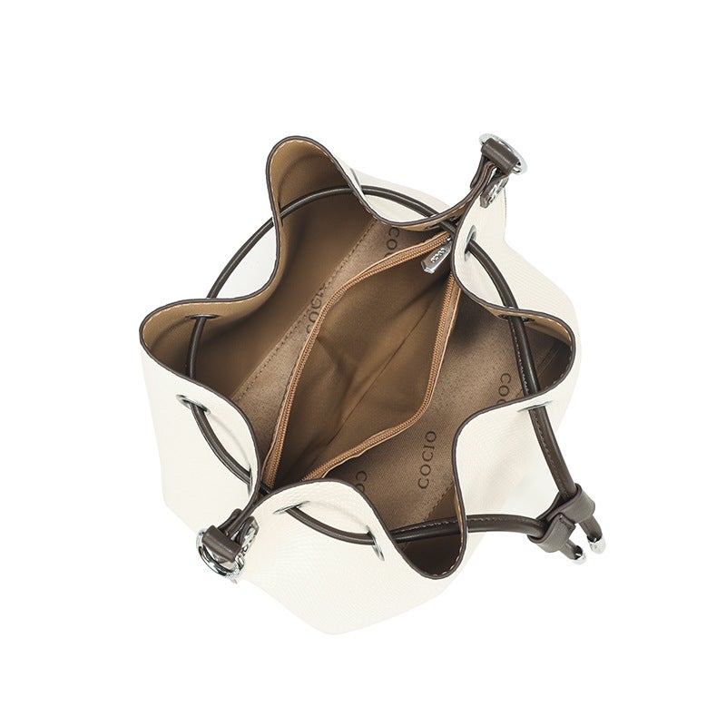 Contrast Color Bucket Niche Fashion Underarm Bag Casual Korean Style Shoulder Crossbody Bag Universal Women'S Bag - Image 5