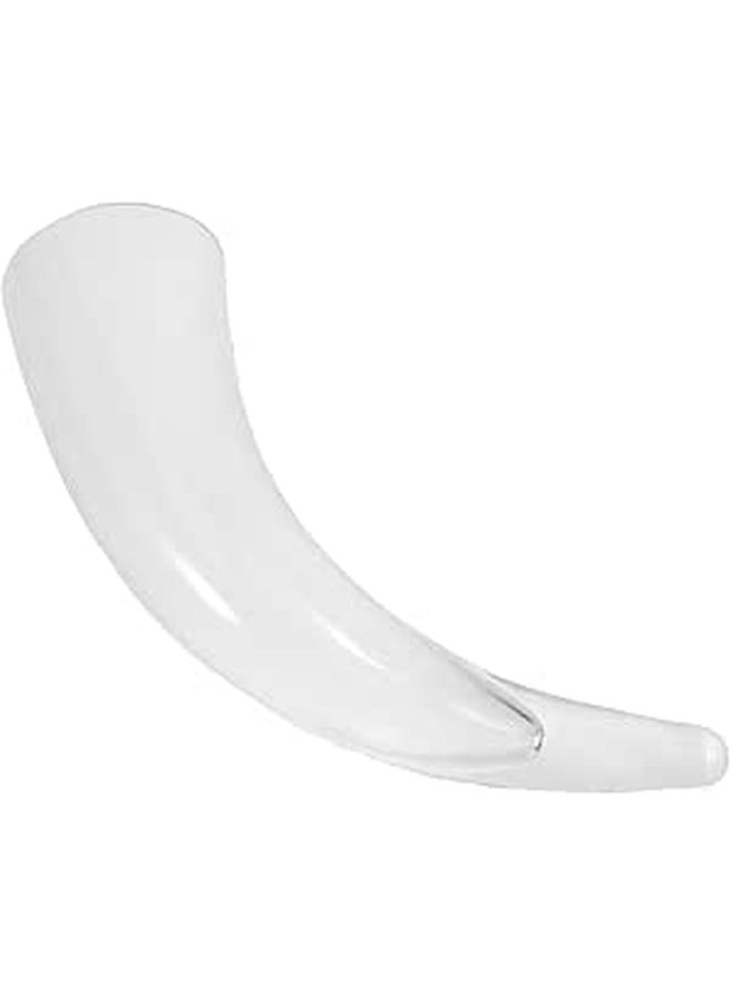 Glass Drinking Horn Cup 550ml Large Medieval Beer Mug For Cocktail Wine Holiday Party - Image 1