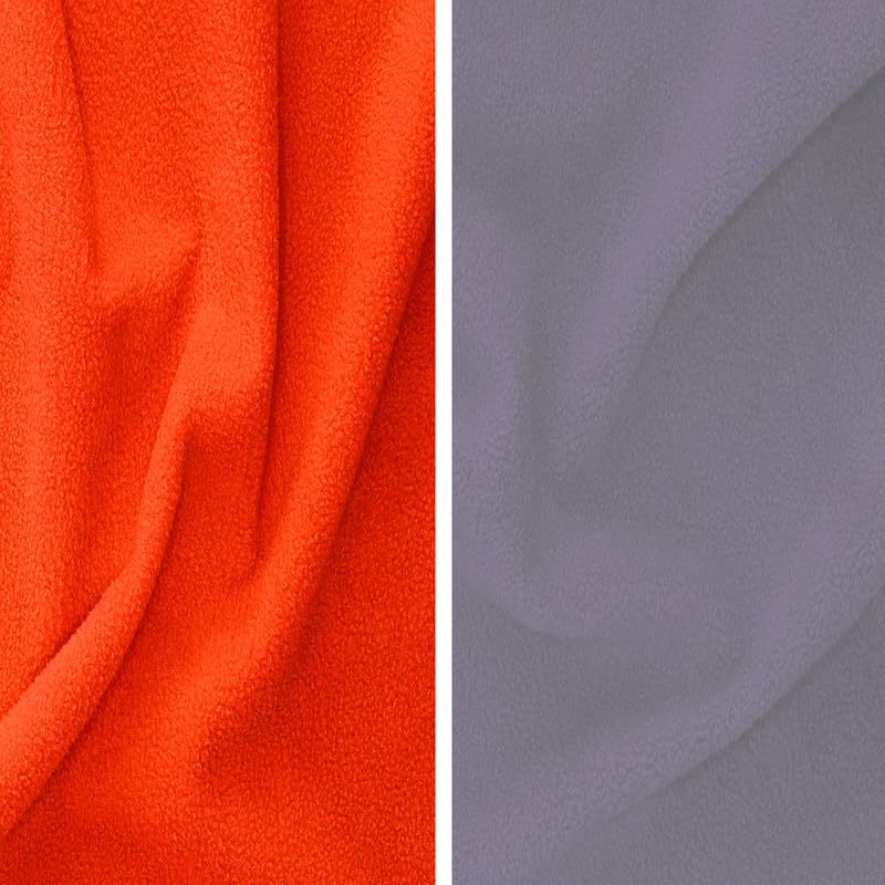 ELEVANTO Baby Anti-Piling Fleece Extra Absorbent Instant Dry Sheet for Baby, Baby Bed Protector, Waterproof Sheet, Small Size 50x70cm, Pack of 2, Rust &Purple - Image 5