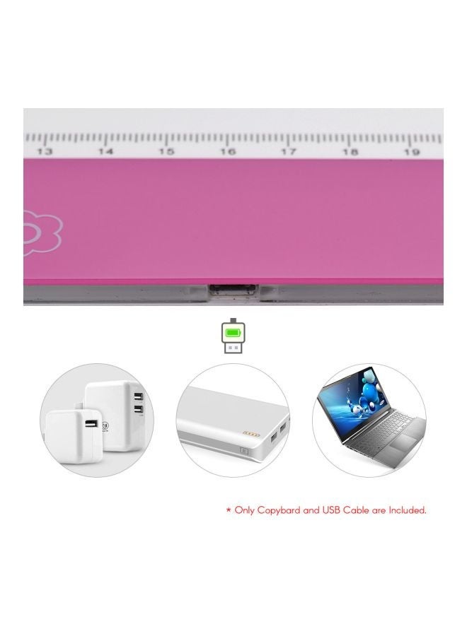 NIBEMINENT A4 LED Tracing Board Pink - Image 5