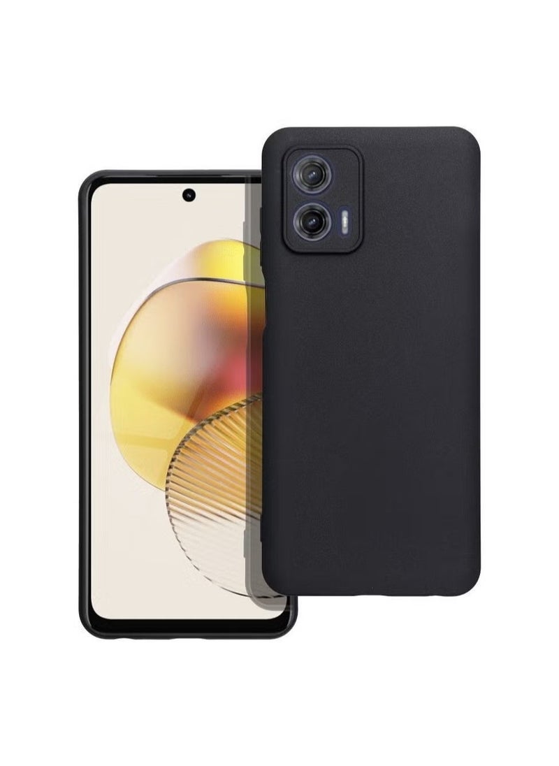 TIGER Motorola G73 Case Cover – Soft Silicone TPU Matte Black Protective Rubber Slim Fit Drop Protection Case Designed for Moto G73, Lightweight, Shock Absorbent, Premium Design  - Image 4