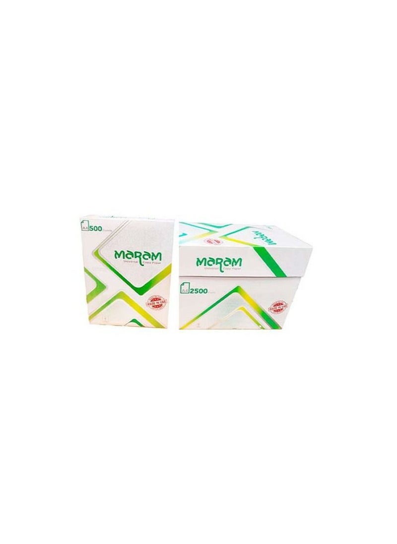 Maram - MARAM A4 COPY PAPER 1 BOX 5 REAM - Image 1