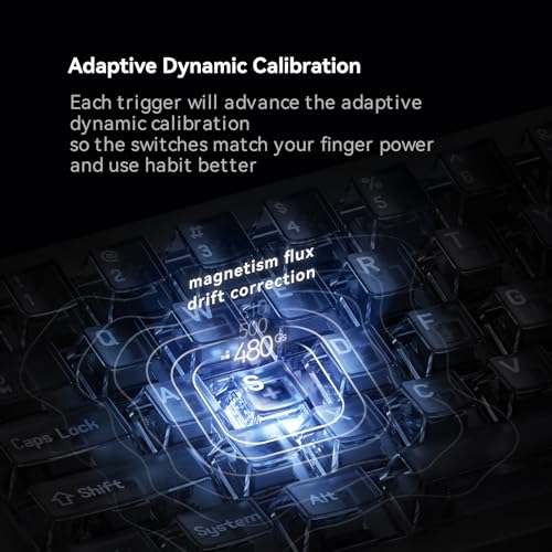 MelGeek REAL67 Wired Keyboard, Gaming Keyboard with RGB, Special Magnetic Switches, Rapid Trigger, Hot-Swappable, Snap Tap & Adjustable Actuation, Online HIVE Custom(Calcium- Gray) - Image 5