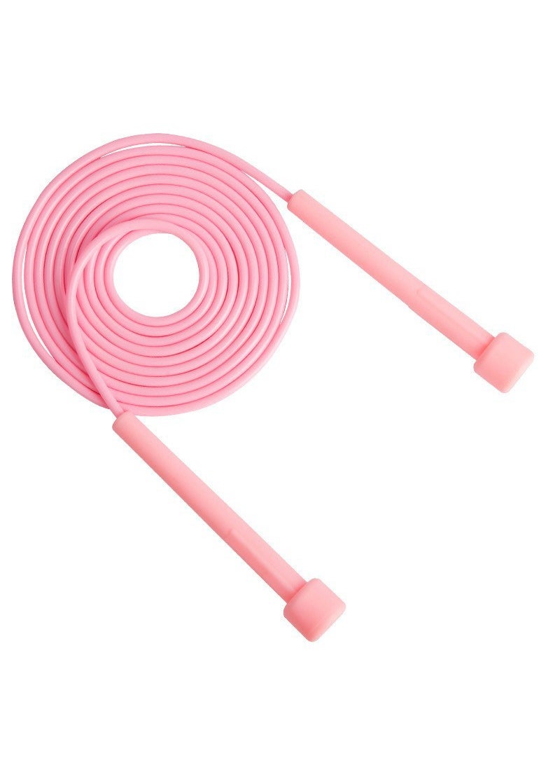 Generic New Macaron Color Matching Mens and Womens Fitness Sports Childrens School Special Color Non-slip Pole Rope Skipping for HairPen barrel jump rope pink Pen barrel jump rope pink 