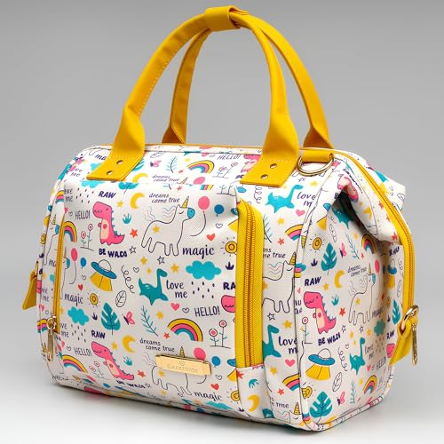 StarAndDaisy Baby Bag for Mother Travel/Diaper Bag for New Born Baby with Light Weight and Potable Design/Diaper Bags for Mom with Multi Compartments, Waterproof Bag with Ultra Soft Fabric. - Image 1