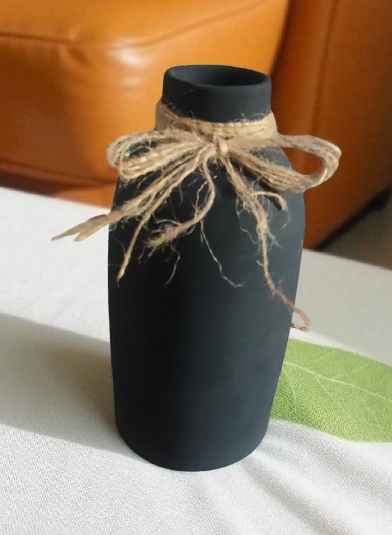 كلور زون بوتري فازة فخارية ديكورية المكتب و المنزل 24 سم - Image 2