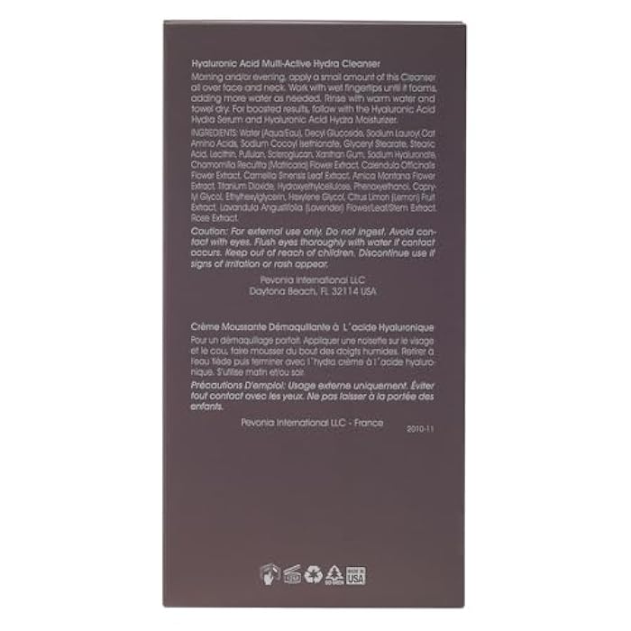 Pevonia Hyaluronic Acid Multi-Active Hydra Cleanser - Image 3