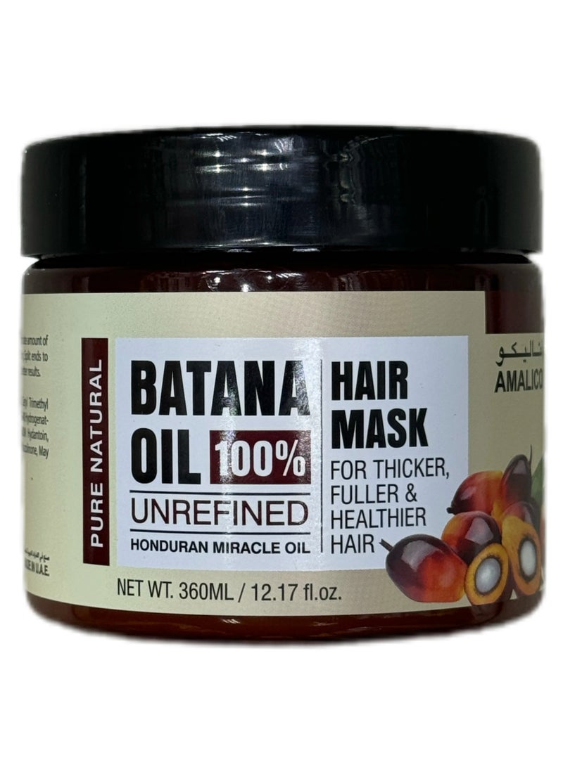 اماليكو ماسك الشعر بزيت الباتانا 100% غير المكرر 360 مل