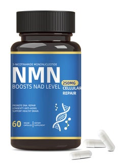 مااك10 فورميولاز ( nmnh dihydronicotinamide mononucleotide ) - مكافحة الشيخوخة عالية النقاء ند ملاحق ، والطاقة ، والتركيز - 60 كبسولات - 250 ملغ  - Image 1
