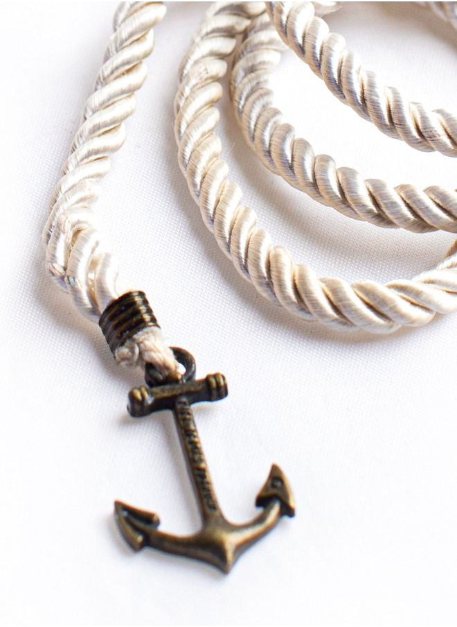 Elite Dose Anchor Rope Fashion Bracelet  - Image 1