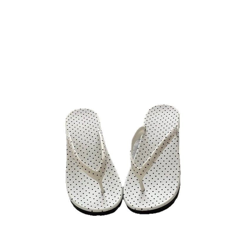 Women's Leopard Wedge Flip Flops Non-slip Thick Sole Summer - Image 5