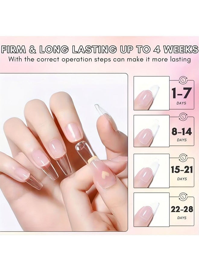 XEIJAYI Solid Patch Adhesive,Nail Glue Gel For Press On Nails Acrylic Fake Nails 3D PVC Candy Soft Polish For Nail Strengthening DIY Nail Art Home Salon Use,12ml - Image 3