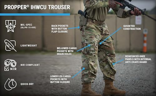 Propper mens Propper Ocp Hot Weather Combat Uniform Trouser Pant, Ocp, Large Short US - Image 4