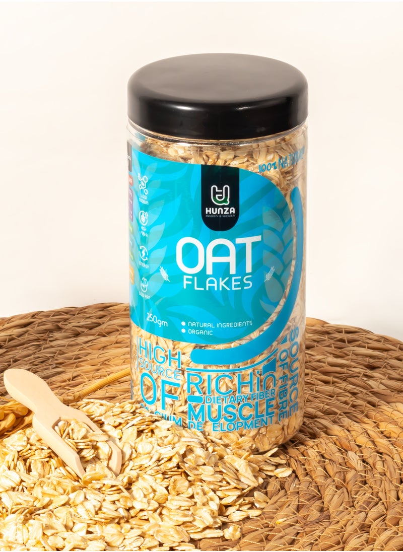 hunza Whole Grain Oats250g | 100% Natural, Rich in Fiber & Protein | 250g by Hunza  - Image 4