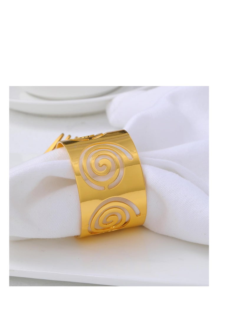 Generic - Napkin Rings Set of 12 (Gold) - Image 1