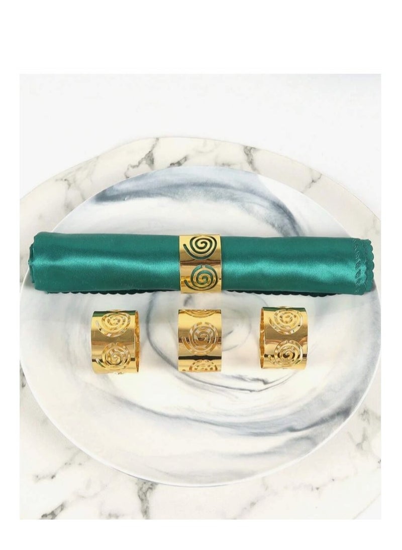 Generic - Napkin Rings Set of 12 (Gold) - Image 1
