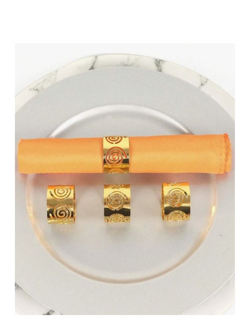 Generic - Napkin Rings Set of 12 (Gold) - Image 1