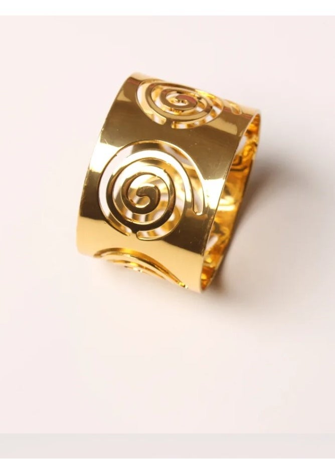 Generic - Napkin Rings Set of 12 (Gold) - Image 1